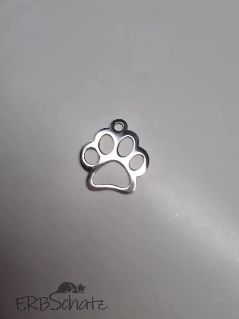 Anhänger/Charm Pfote - reißverschluss schieber