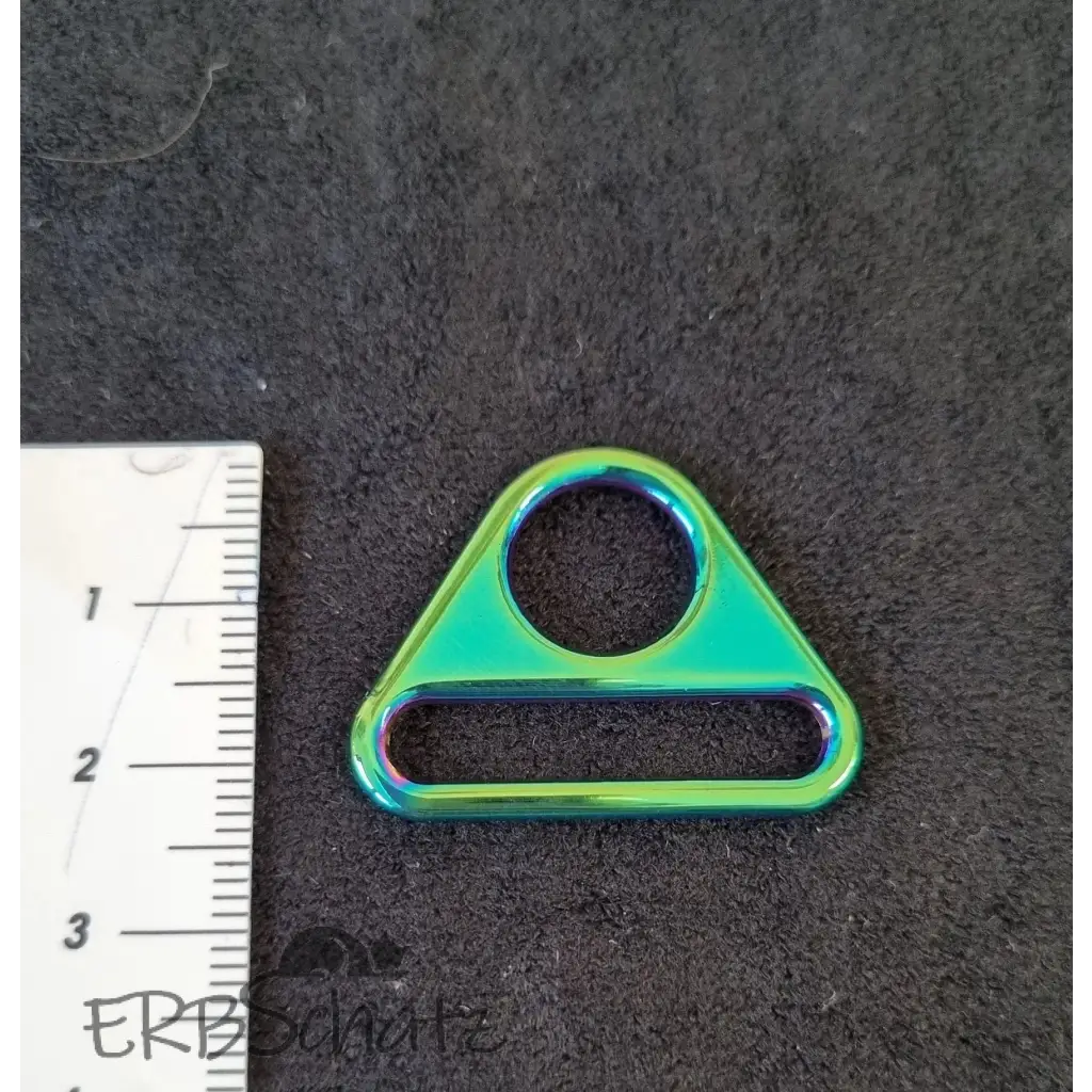 D-Ring mit Steg für 25mm Gurtband