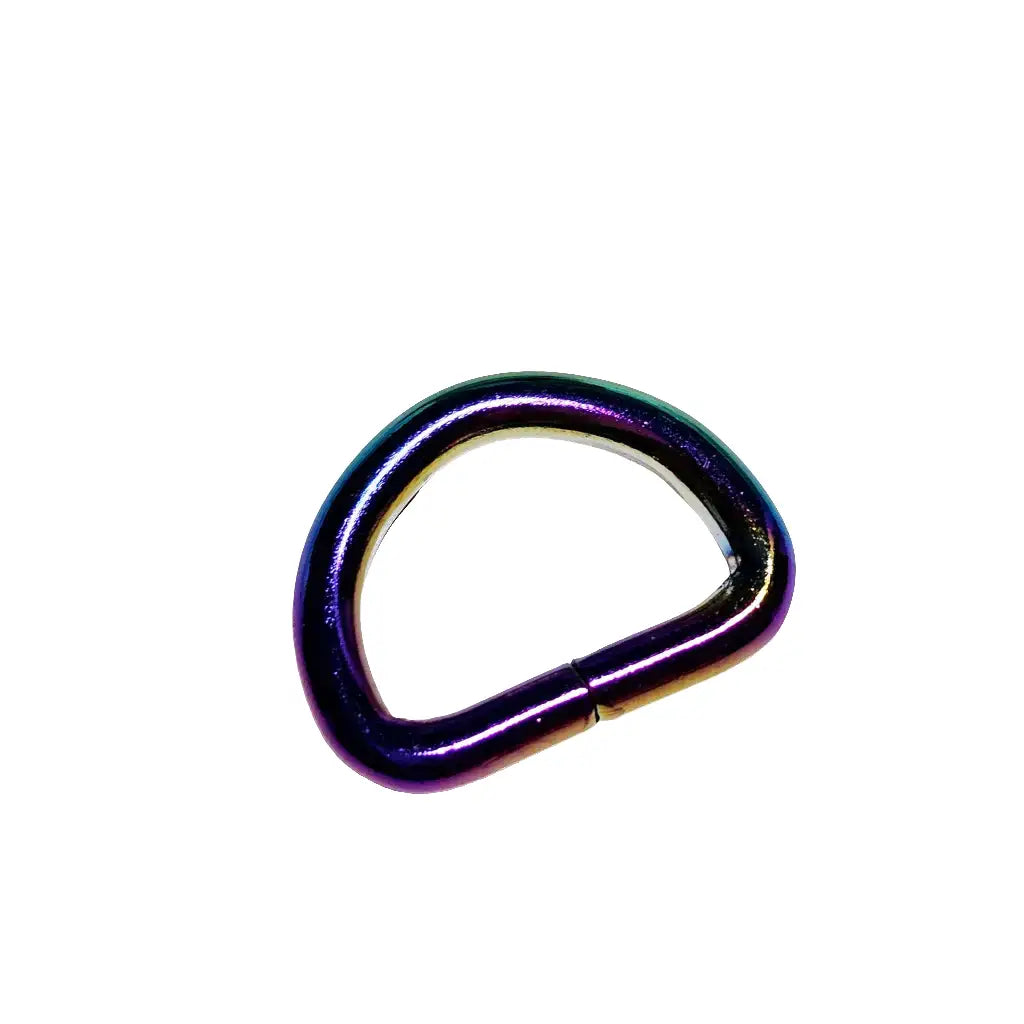 D-Ringe Farbauswahl für 20mm Gurtband Rainbow