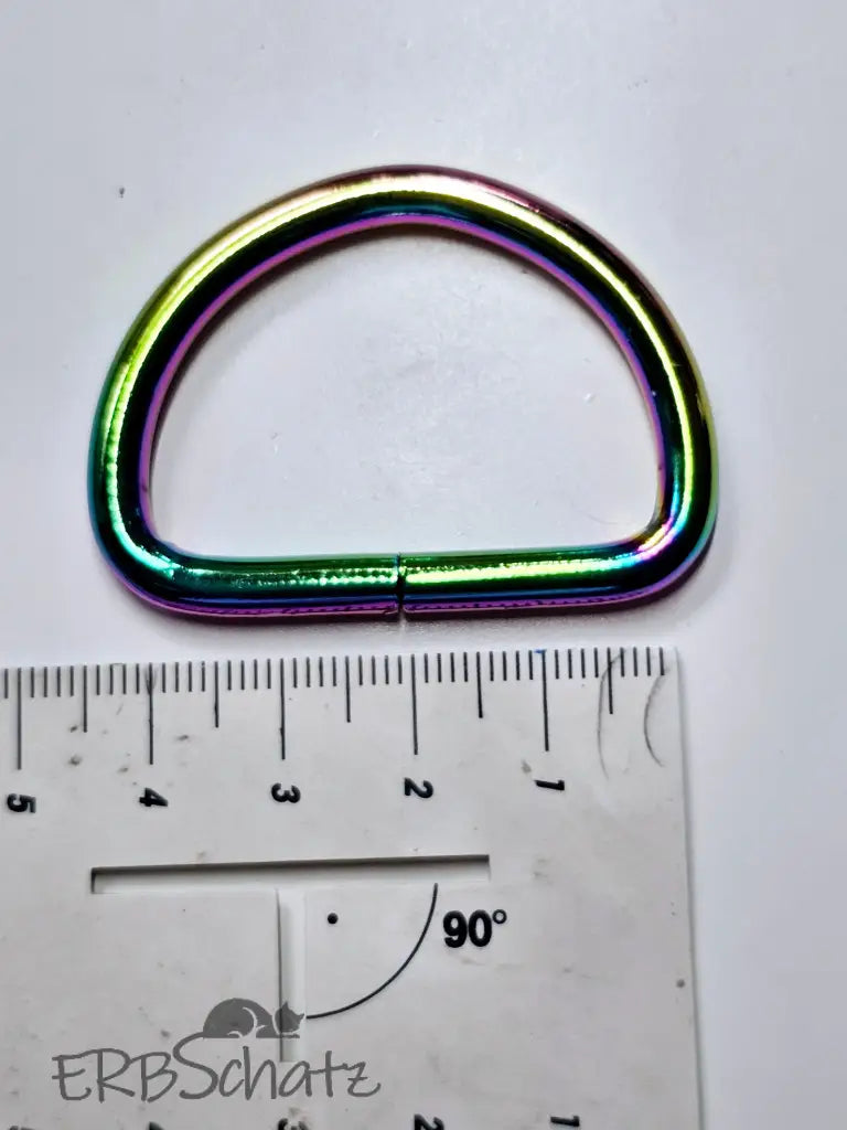 D-Ringe Farbauswahl für 38mm Gurtband Gold