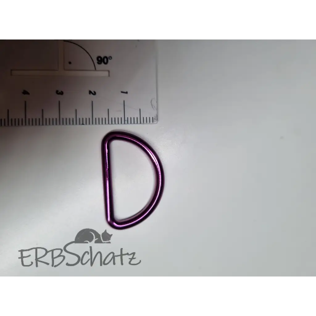 D-Ringe Metallic Colours New für 25mm Gurtband