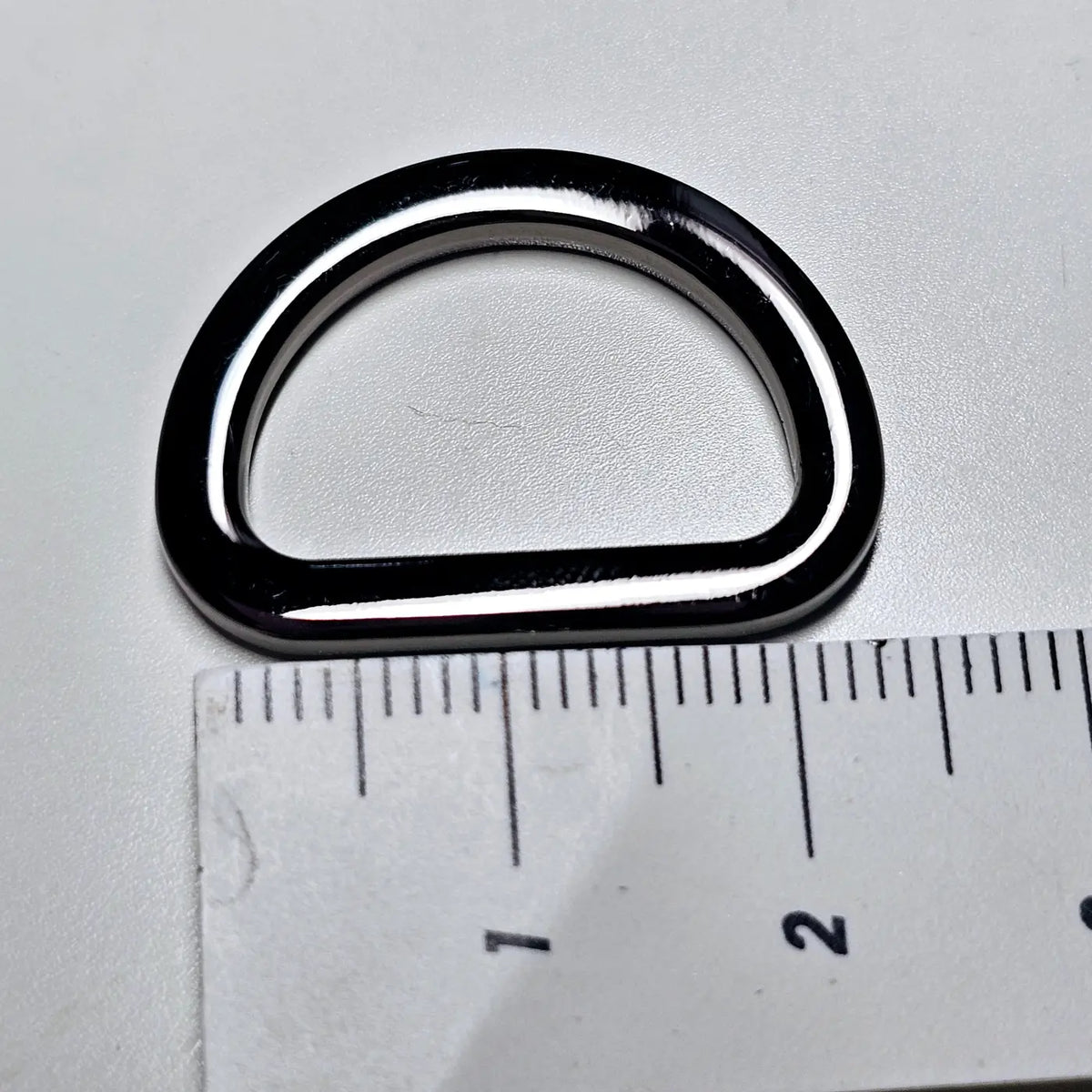 D-Ringe modern Farbauswahl für 20mm Gurtband Gold