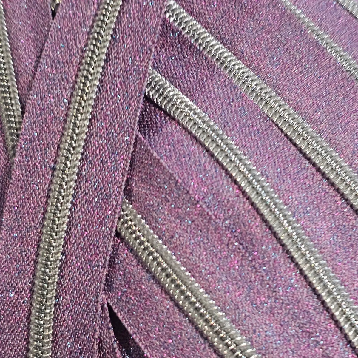 Endlosreißverschlüsse Shiny Lurex - Gr.5