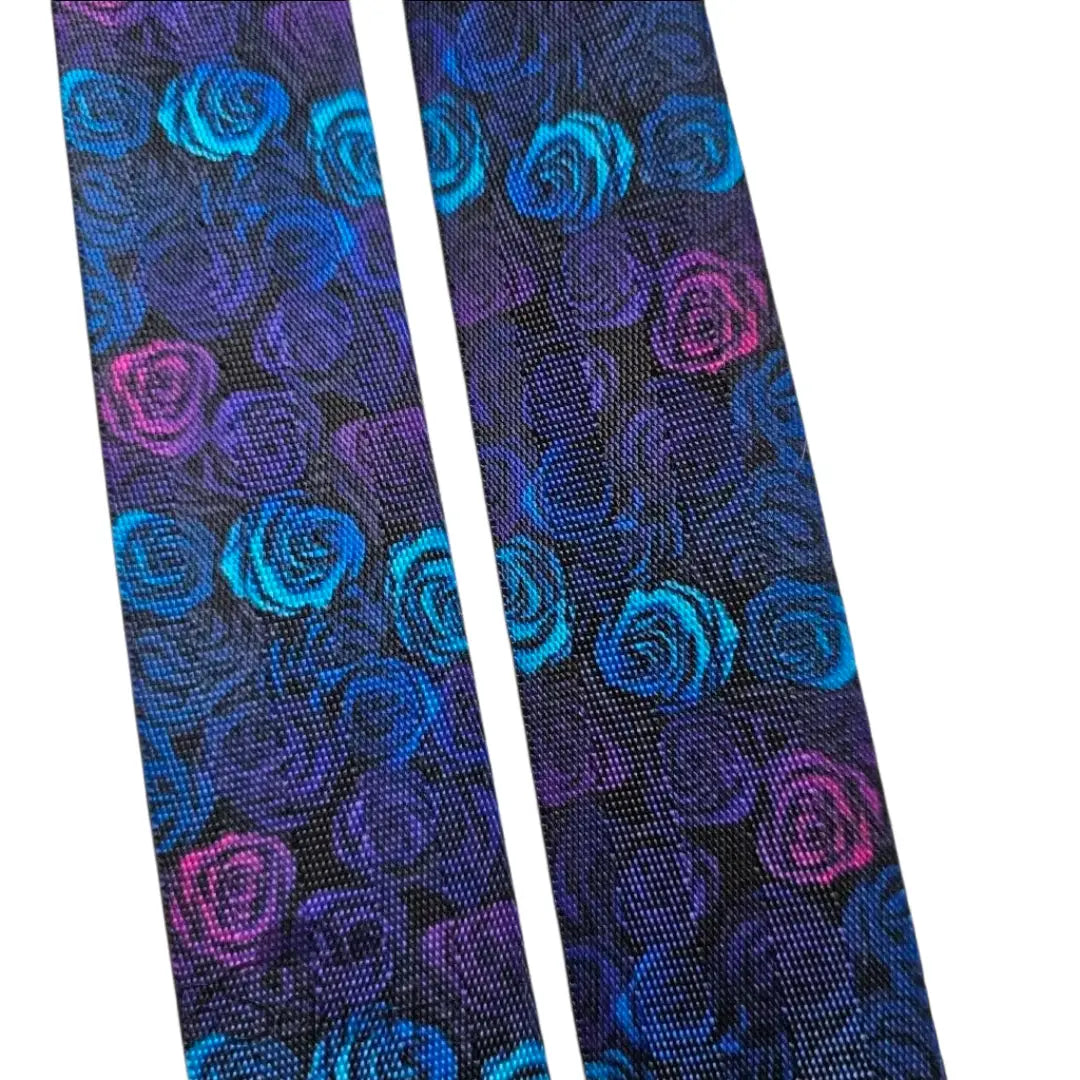 Gurtband Eigenproduktion Outline Roses 38mm