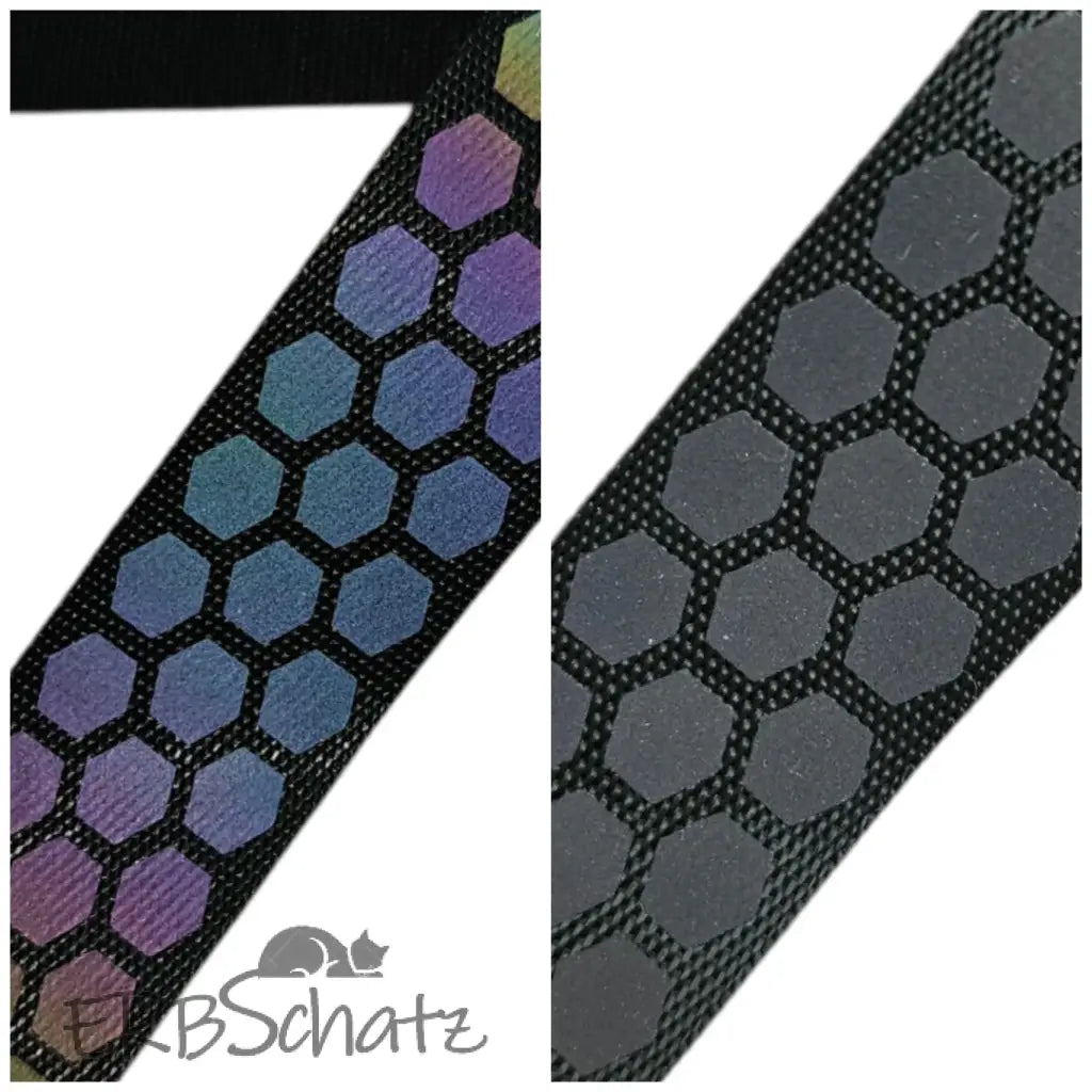 Gurtband Rainbow od. White reflektierend verschiedene