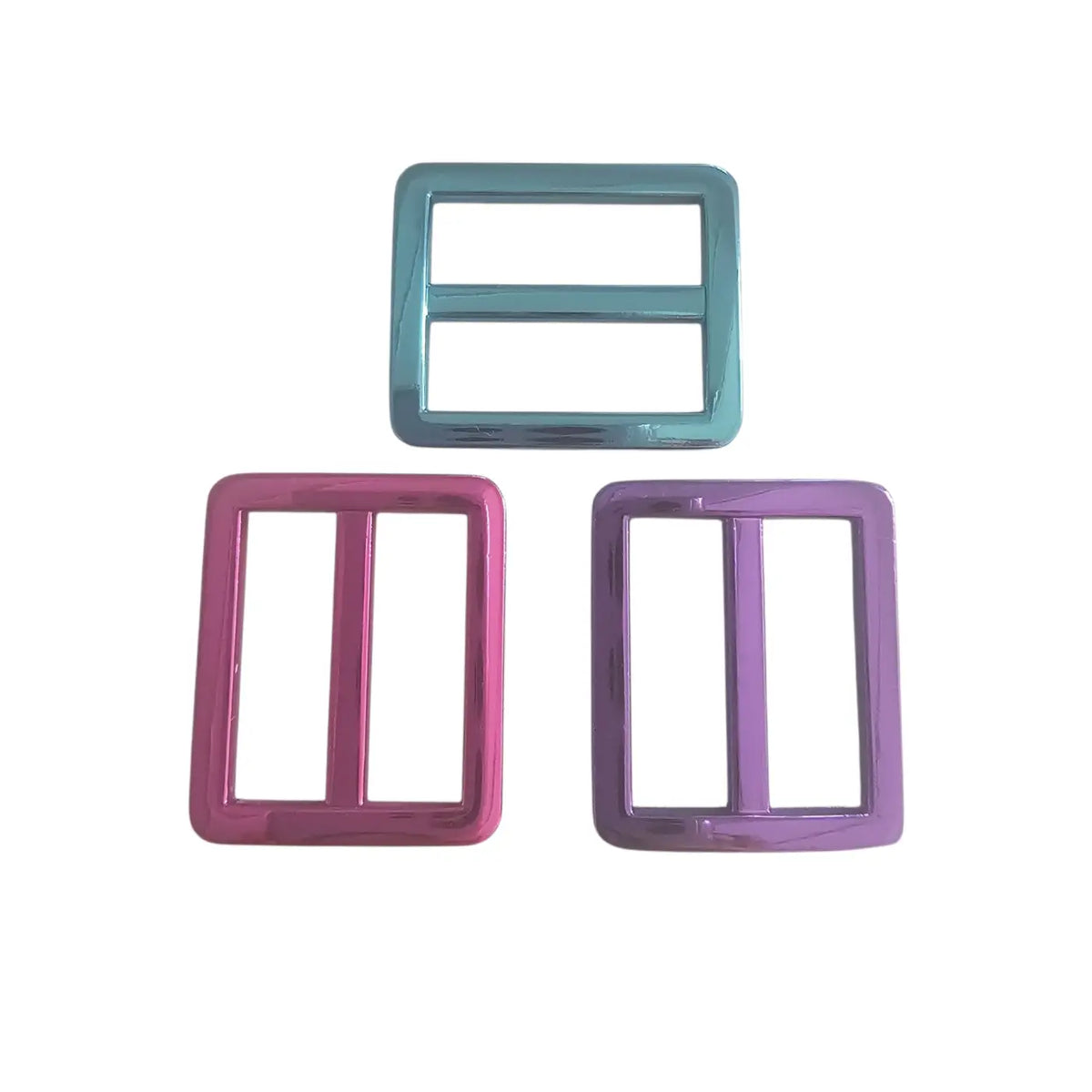 Gurtschieber/Gurtaufhängung Metallic modern Pink / Lila