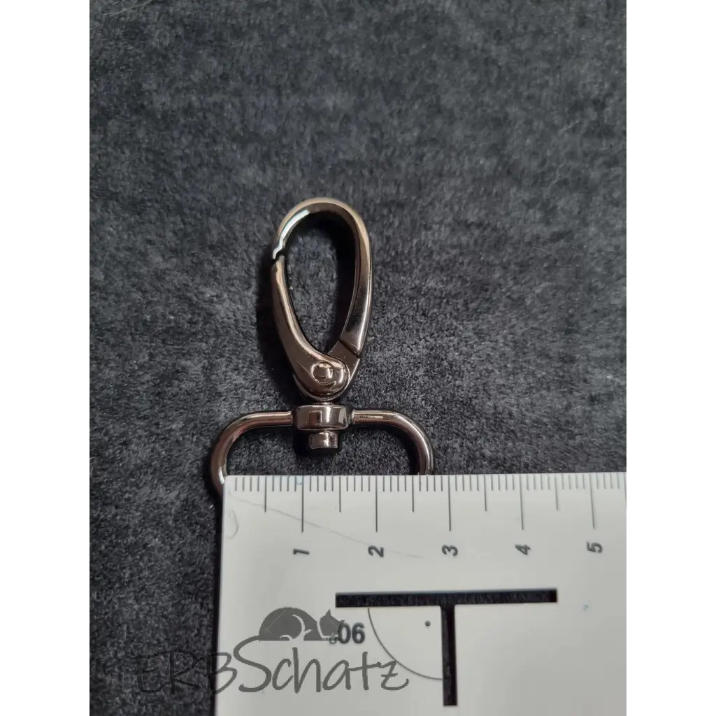 Karabiner Gunmetal für 25mm Gurtband - Gun Metal