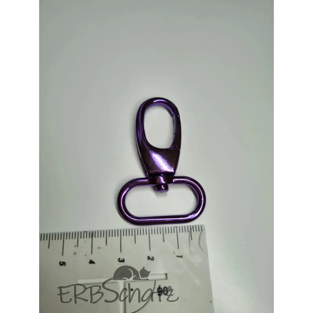 Karabiner Metallic Colours für 25mm Gurtband