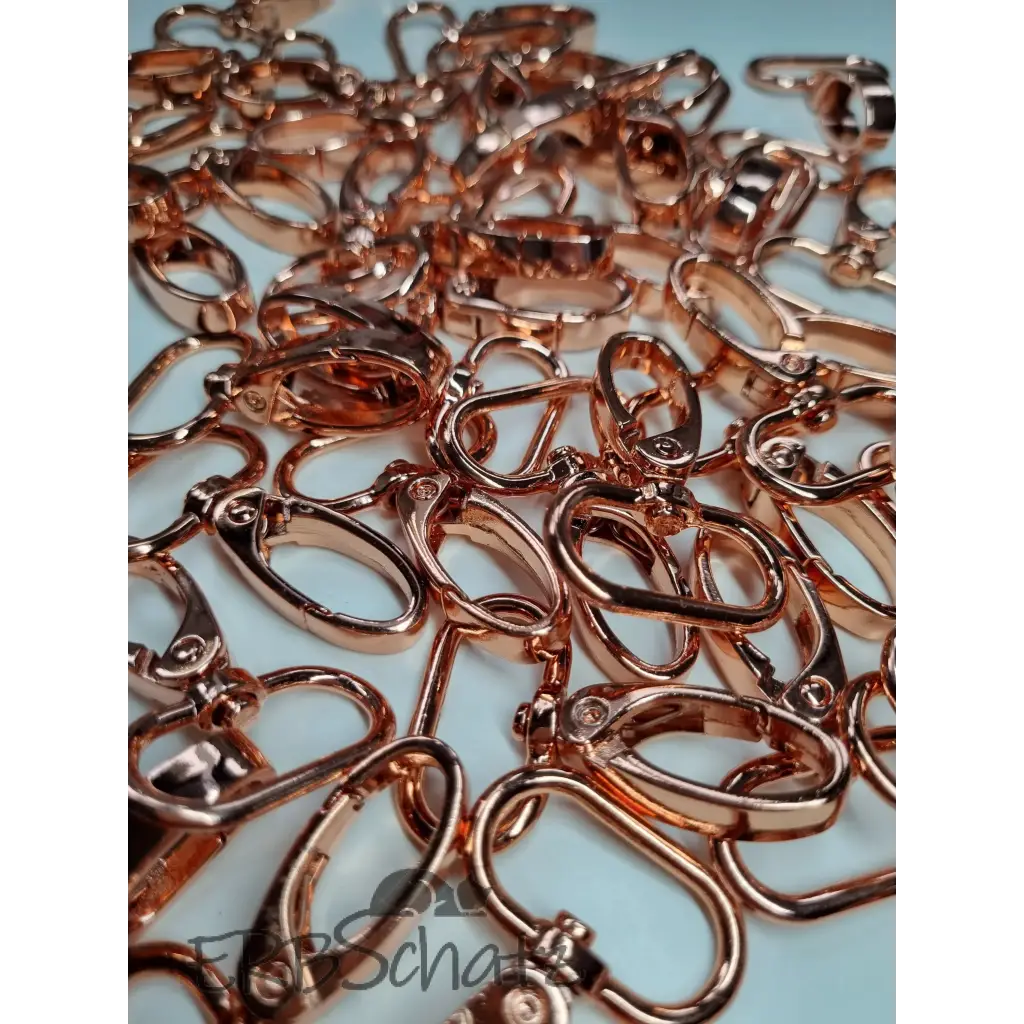 Karabiner Rosegold für 20mm Gurtband - Roségold