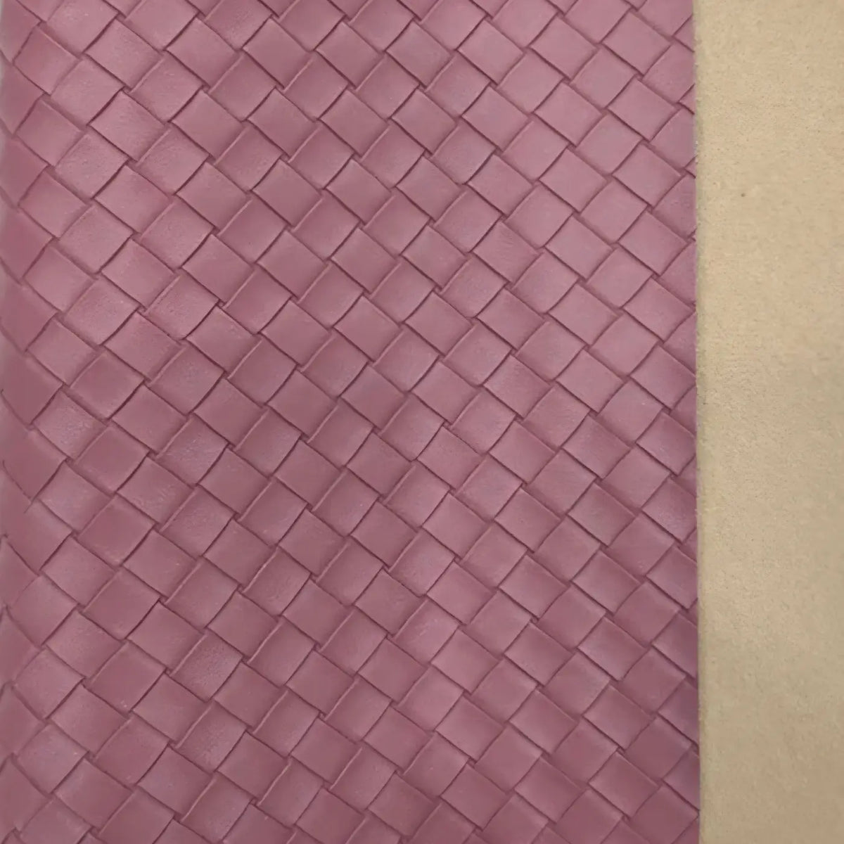 Kunstleder Flechtwerk Karo | Rollen 30 x 135 cm