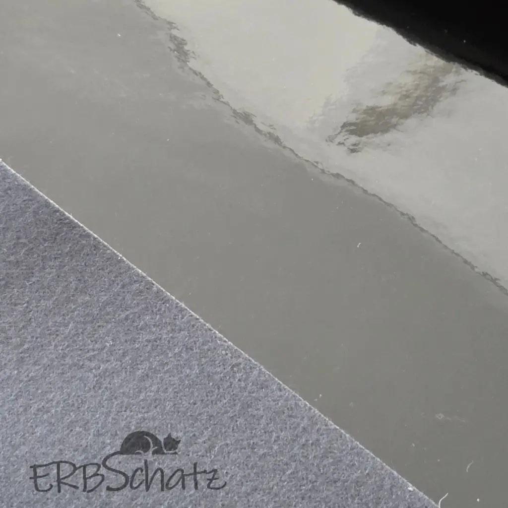 Kunstleder Lack Rollen 30 x 135 cm - Schwarz