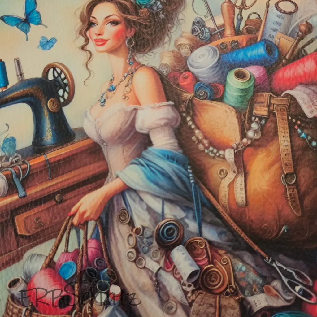 Kunstleder Panele Sewing Girls Collection - P15 P20 P25 P30