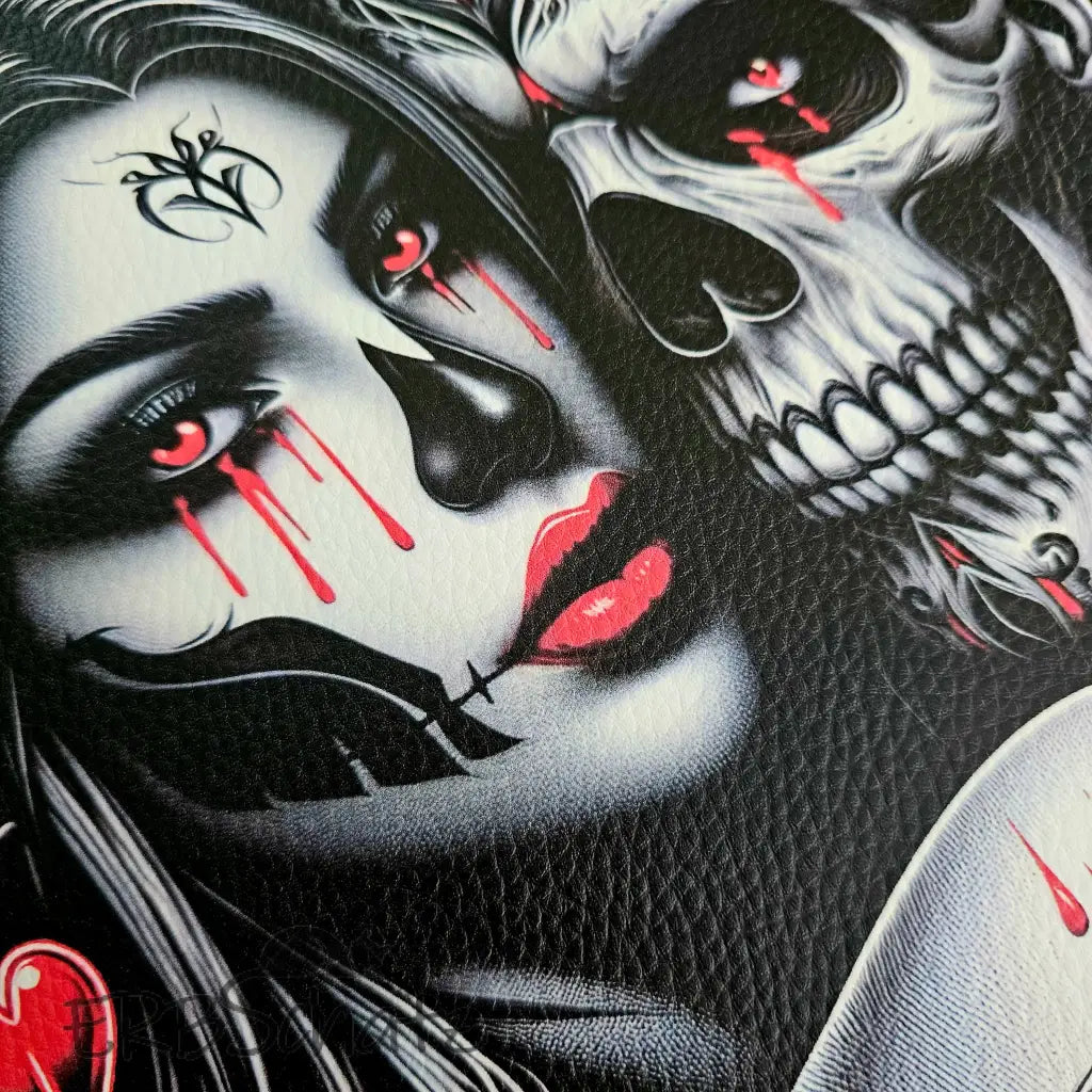 Kunstleder Panele Skeleton Lovers 30x30 cm - P30