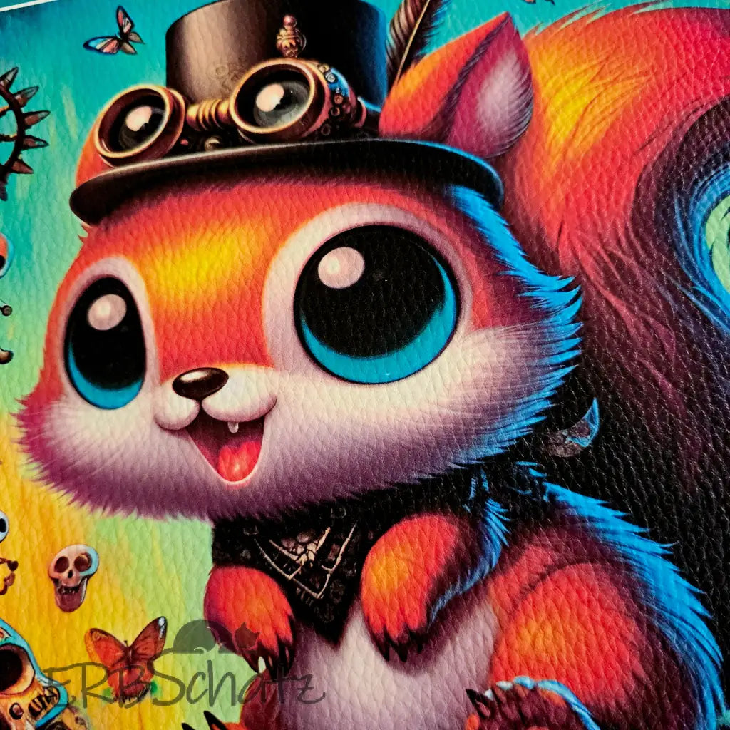 Kunstleder Panele Squirrel Collection | 25x 25cm - P25