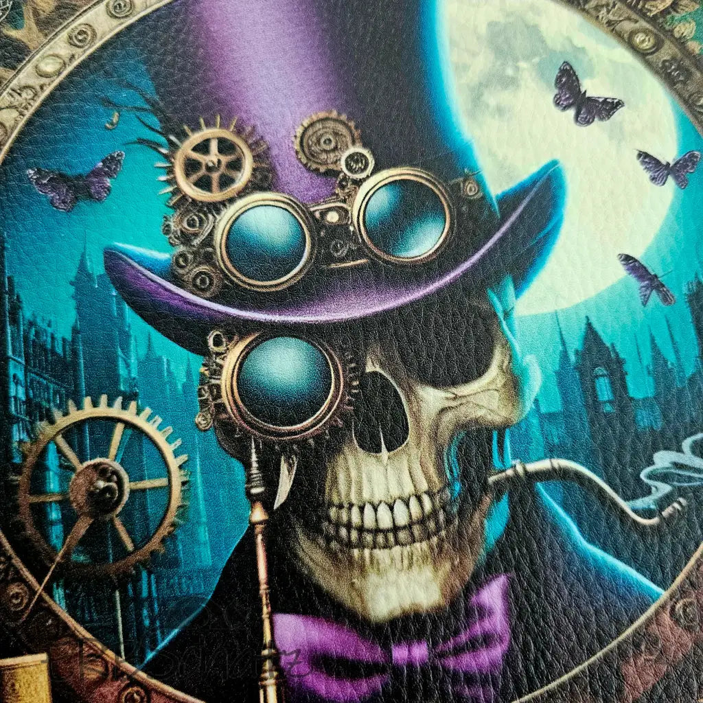 Kunstleder Panele Steampunk Skull Collection 30 x 30cm - P30