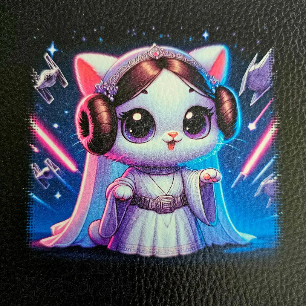 Kunstleder Portemonnaie Panel LeahMeow 25x 15cm - PP