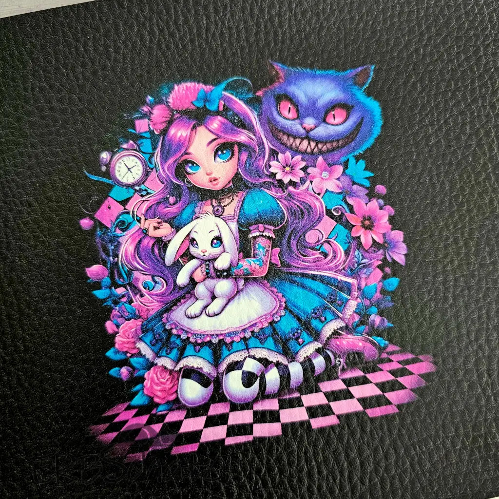 Kunstleder Portemonnaie Panel Sweet Alice 25x 15cm PP Sweet