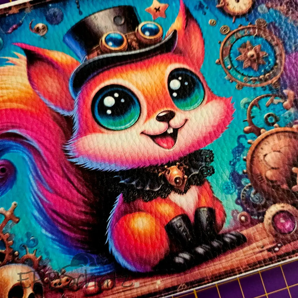 Kunstleder Portemonnaie Panele Squirrel Collection | 25x