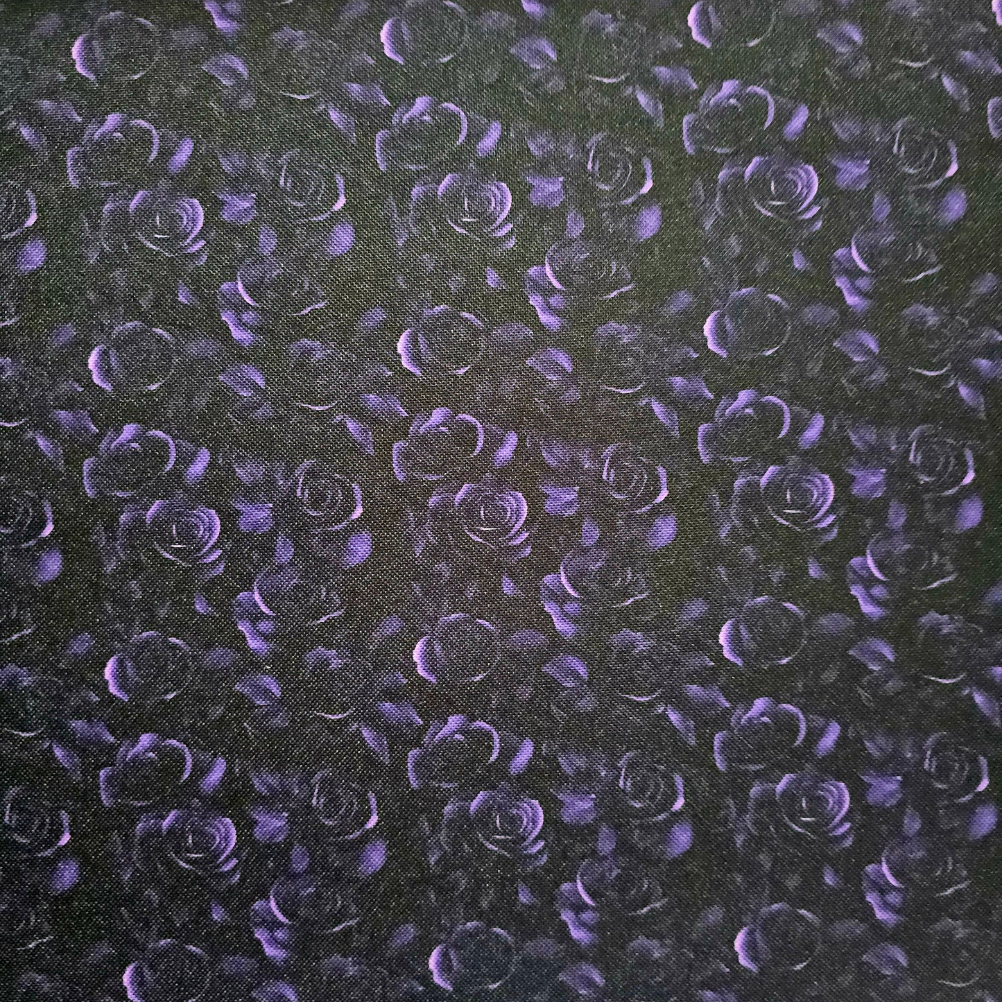 Wasserabweisender Canvas/Oxford, Dark Roses