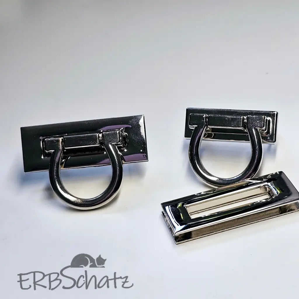 Taschenschloss Klappverschluss 17x45mm