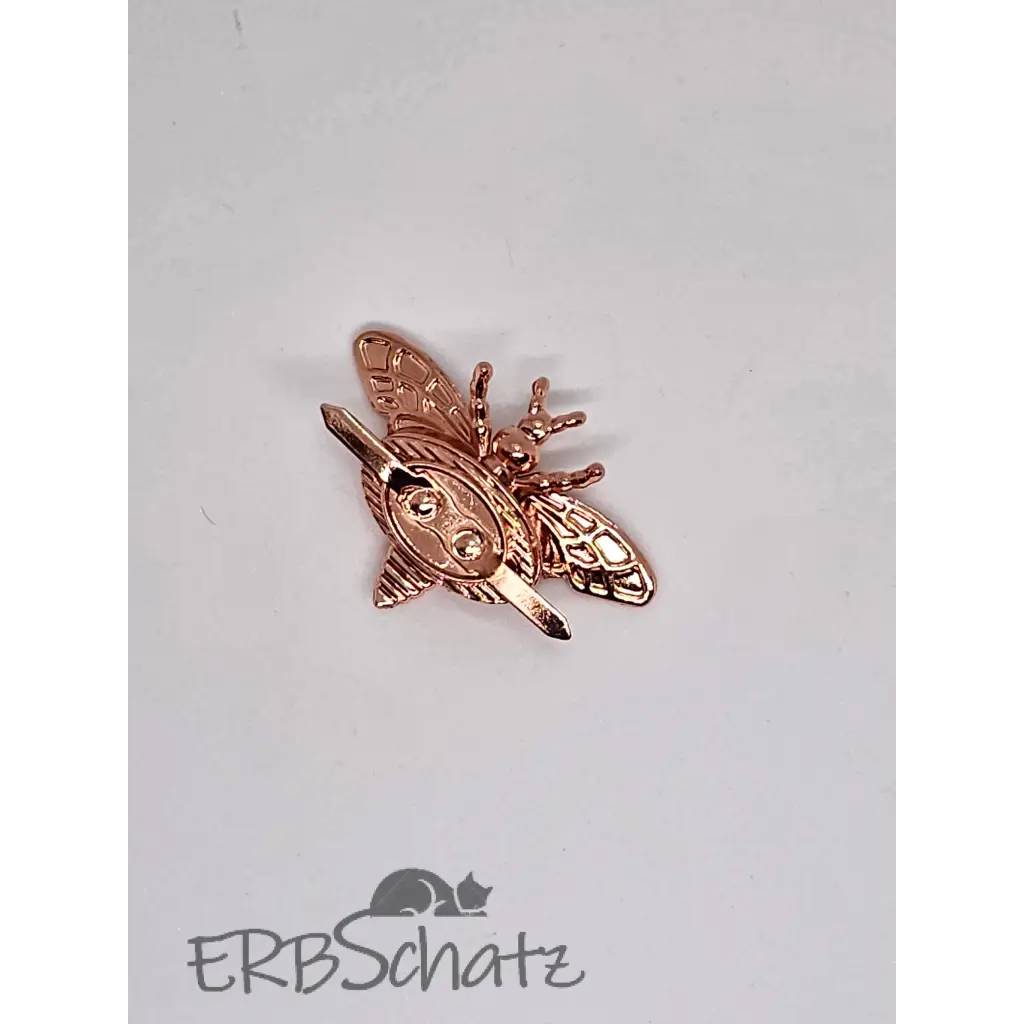 Taschenverschluss Biene - Roségold