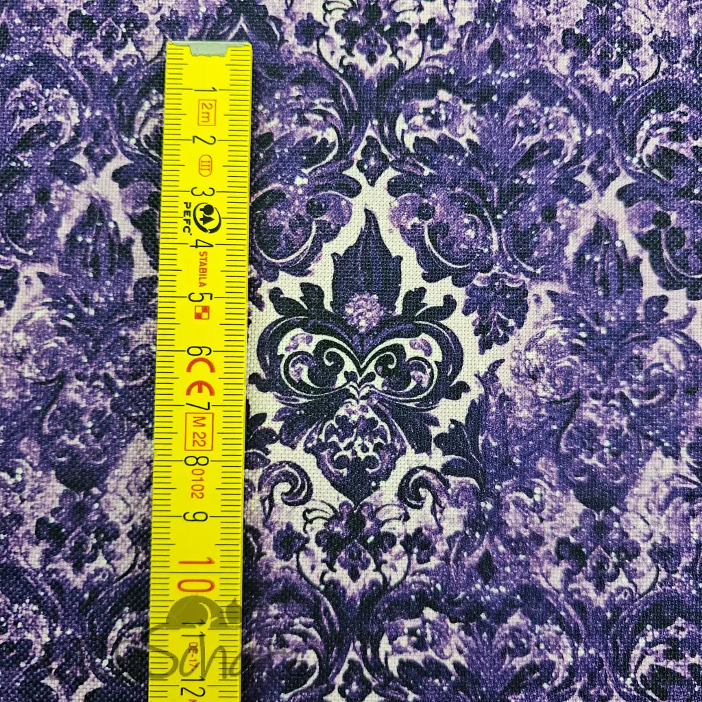 Wasserabweisender Canvas/Oxford Purple Ornaments | 0,5m
