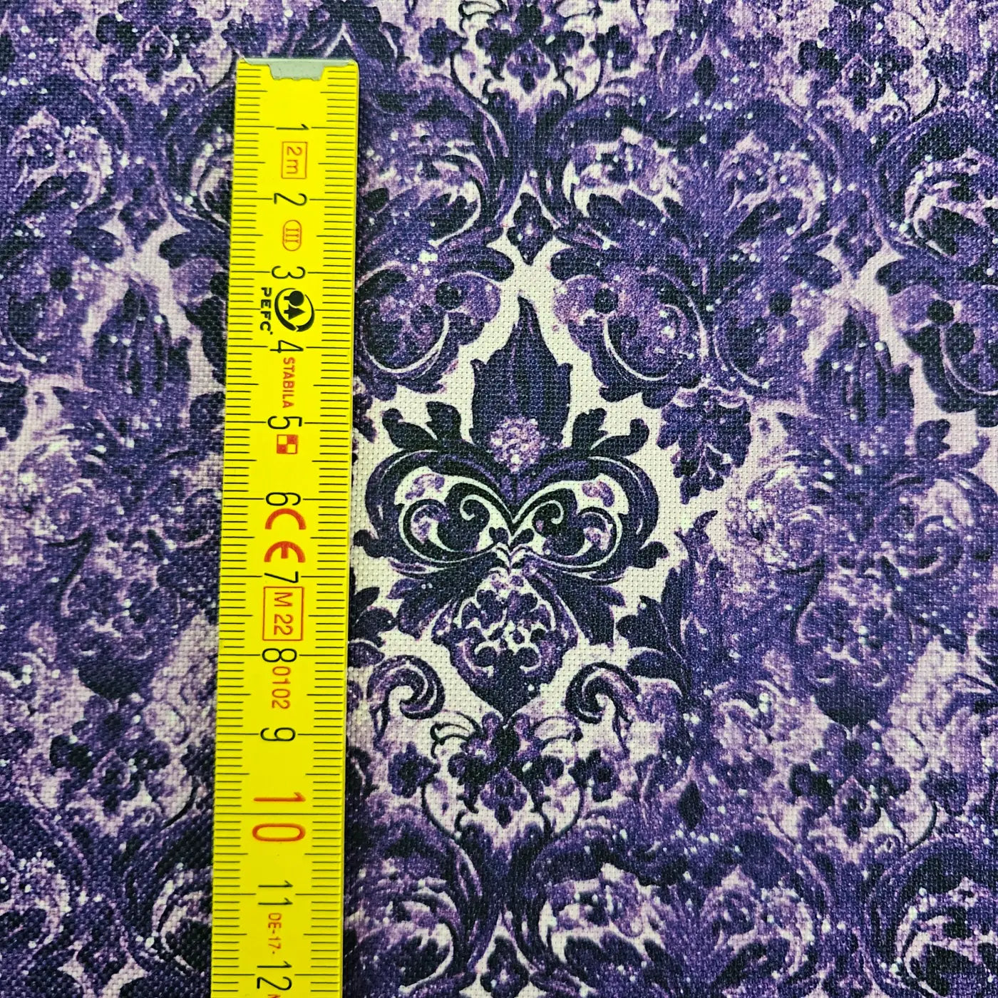 Wasserabweisender Canvas/Oxford Purple Ornaments | 0,5m