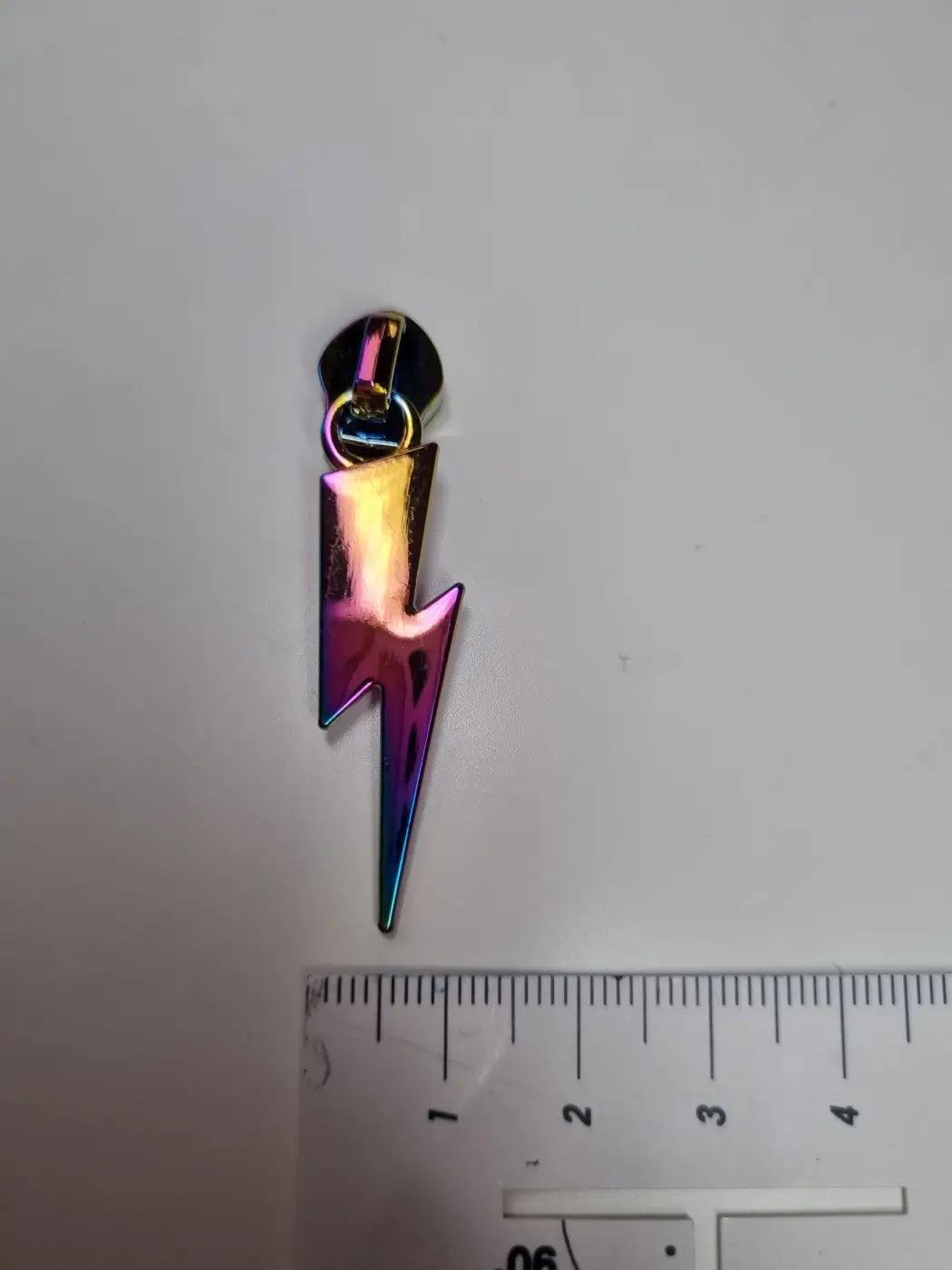 Zipper Blitz Gun Metal - Reißverschluss Schieber Gr.5