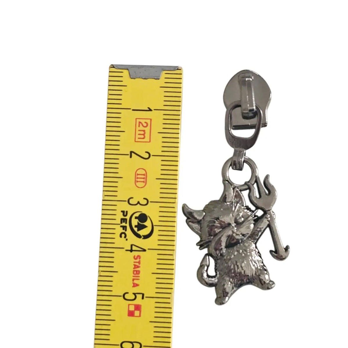Zipper Cat Devil Rainbow - Reißverschluss Schieber Gr.5