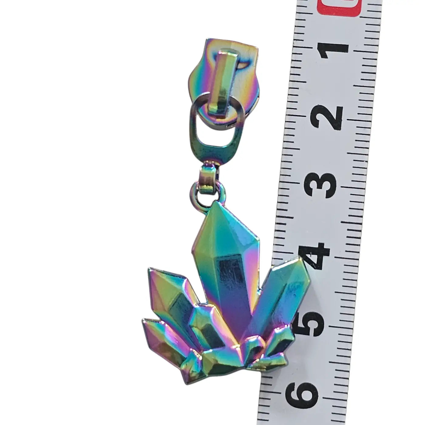 Zipper Chrystal Rainbow - Reißverschluss Schieber Gr.5