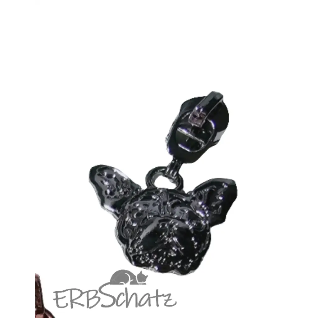 Zipper Frenchie - Silber