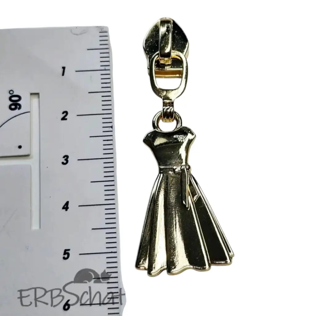 Zipper Kleid Rainbow - Reißverschluss Schieber Gr.5