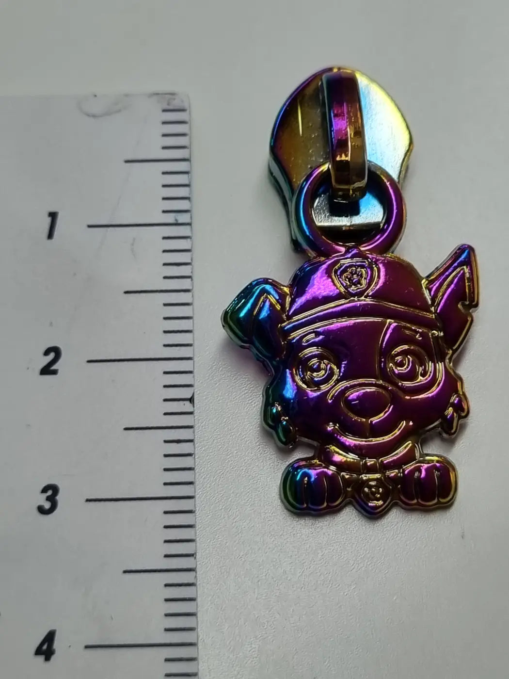 Zipper Little Dog Rainbow - Reißverschluss Schieber Gr.5