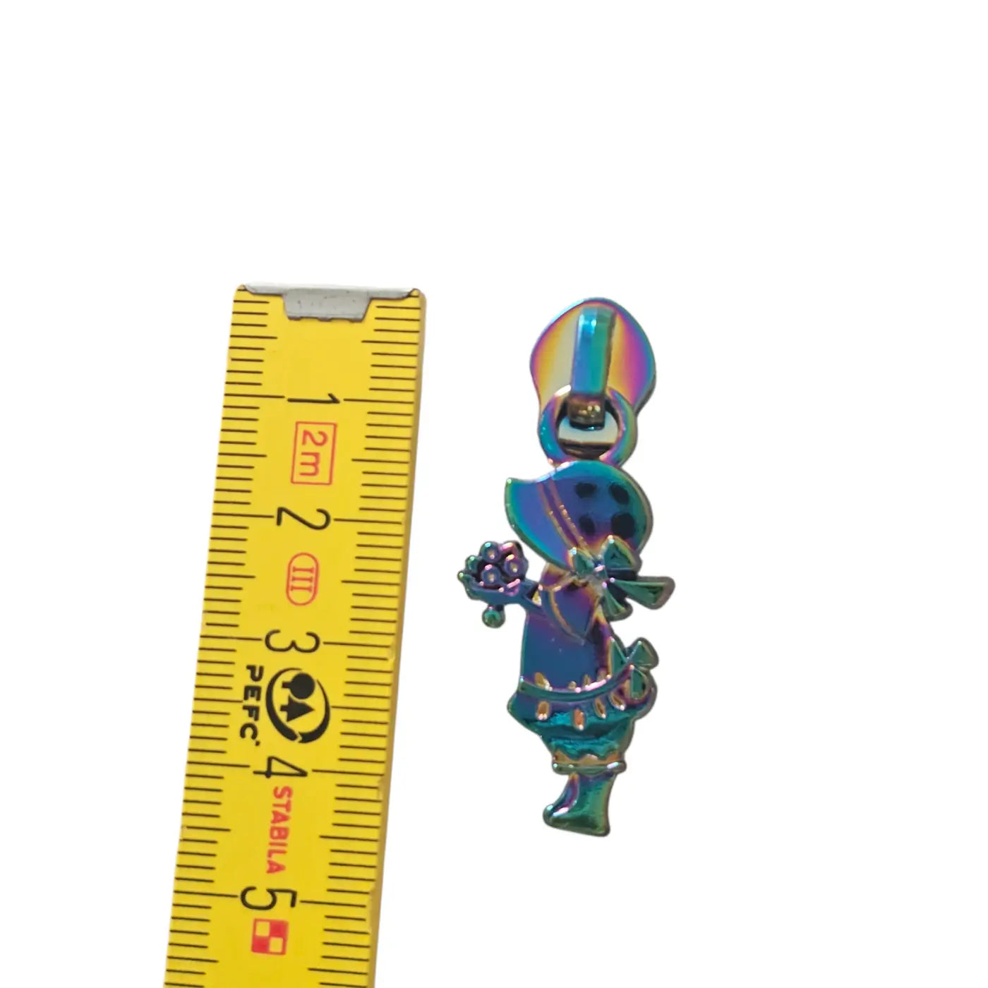 Zipper Little Girl Rainbow - Reißverschluss Schieber Gr.5
