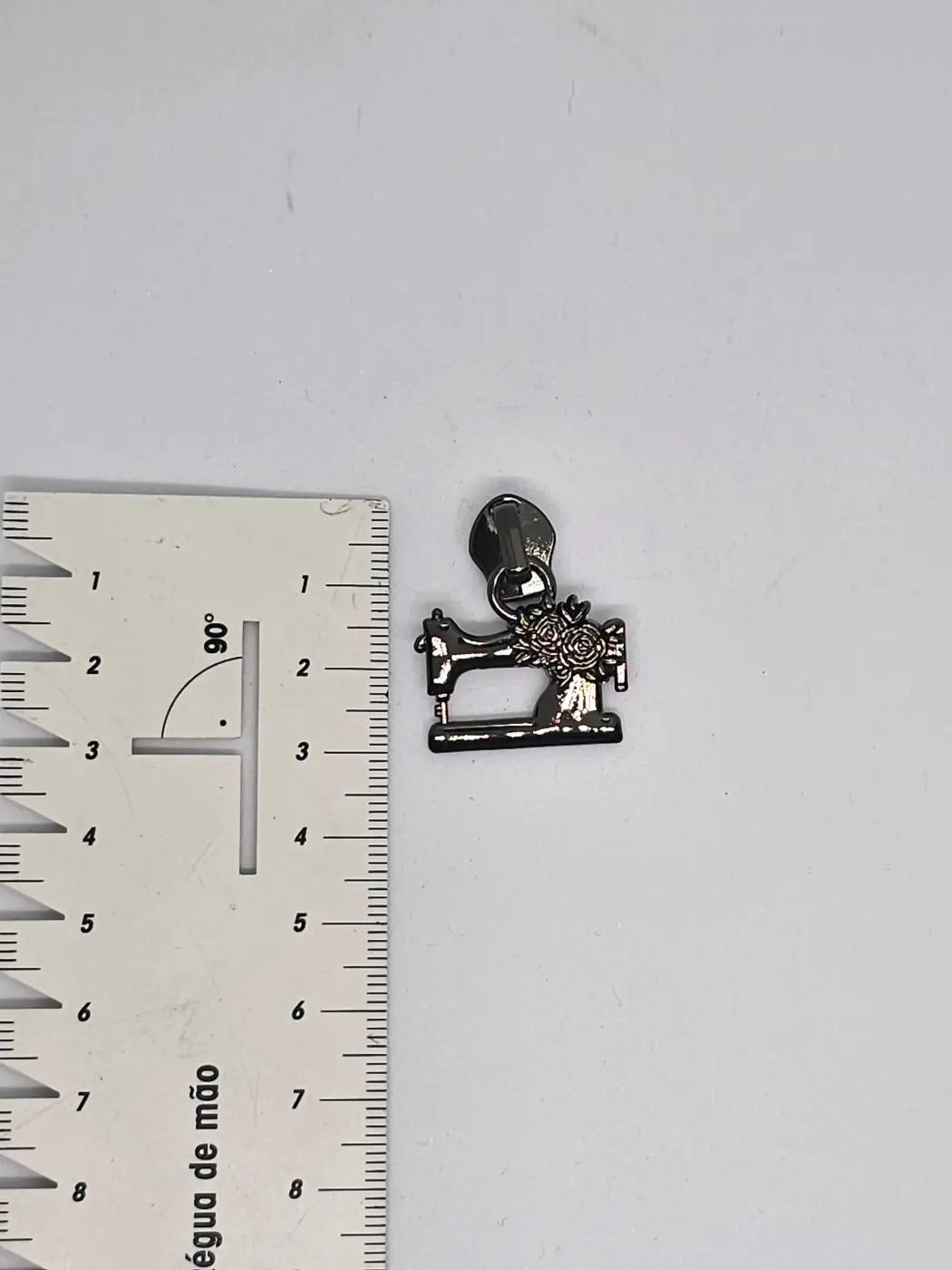 Zipper Nähmaschine Flower Roségold - Reißverschluss