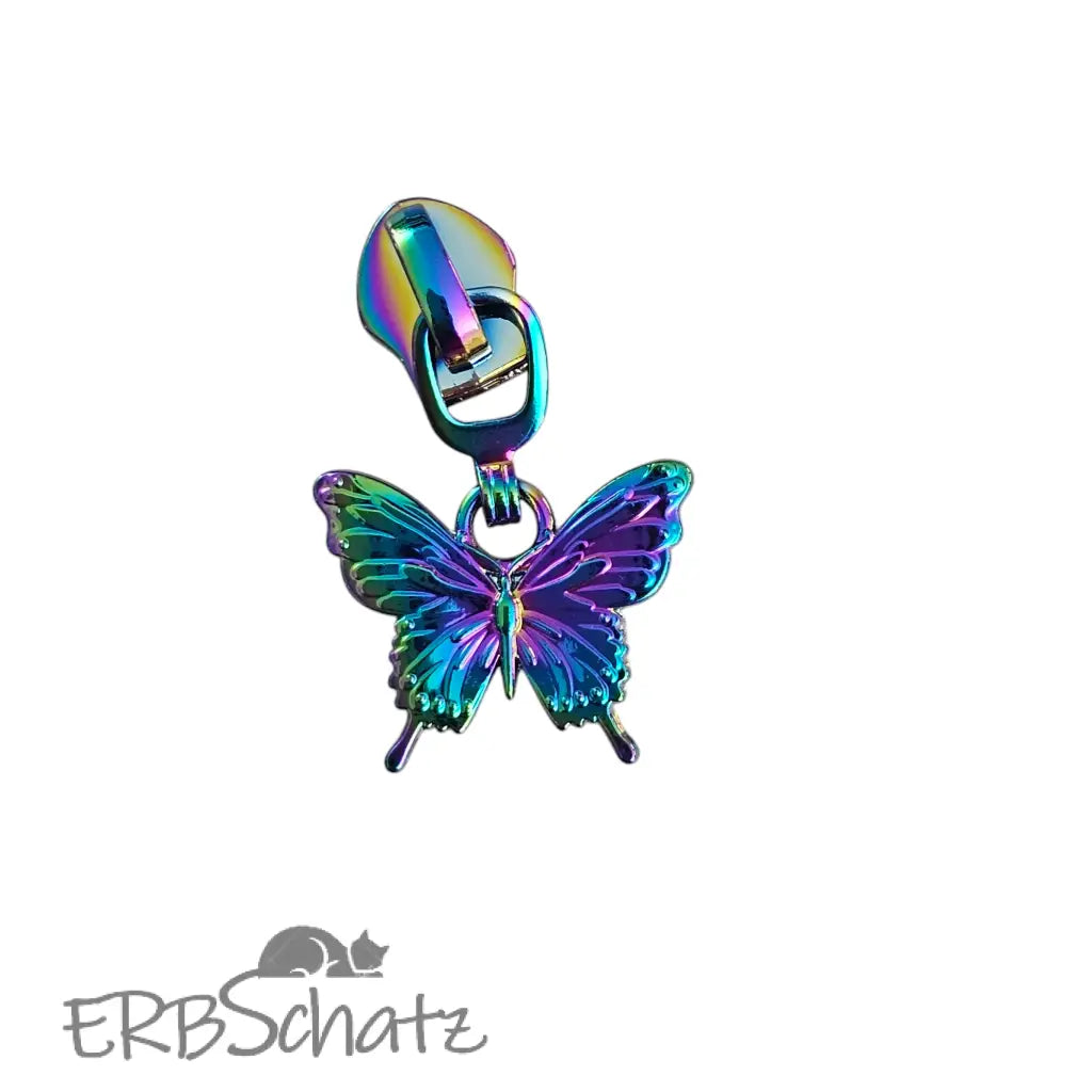 Zipper Schmetterling - Rainbow