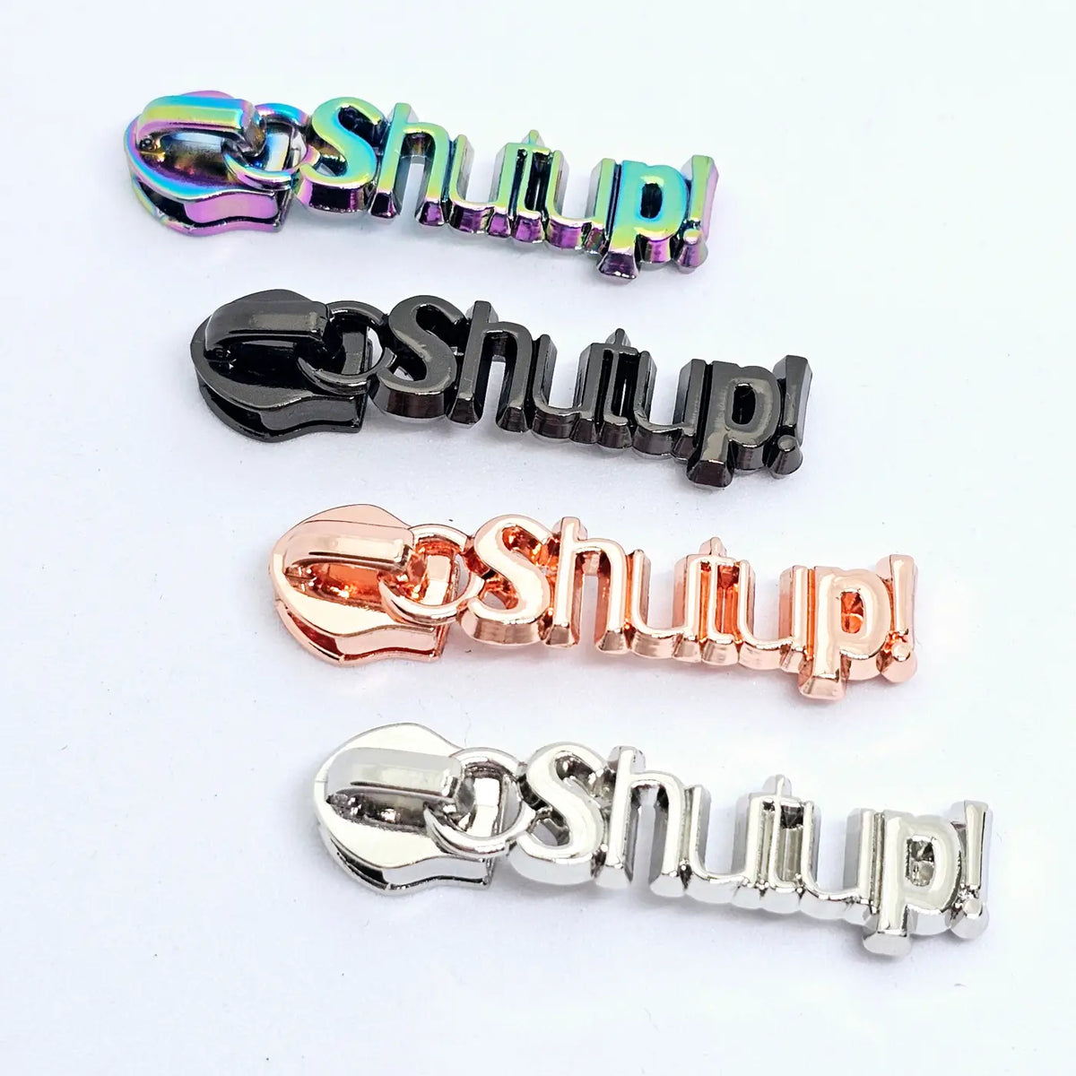 Zipper ’ShutUp’ Rainbow - Reißverschluss Schieber Gr.5