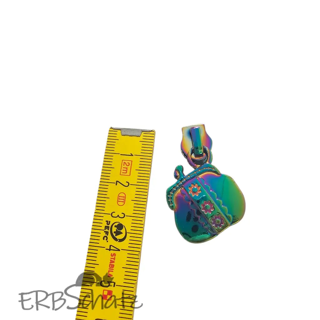 Zipper Täschchen Rainbow - Reißverschluss Schieber Gr.5