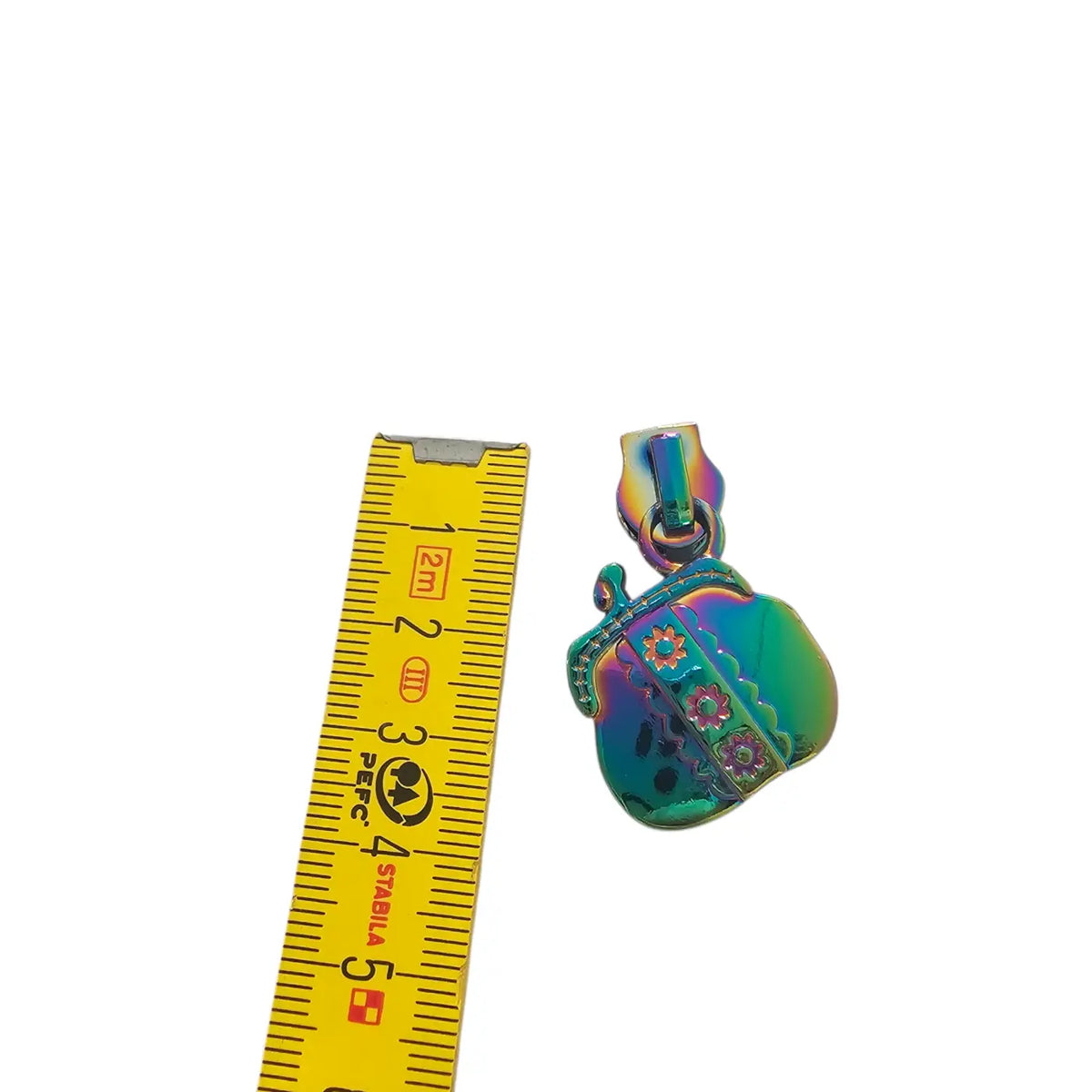 Zipper Täschchen Rainbow - Reißverschluss Schieber Gr.5
