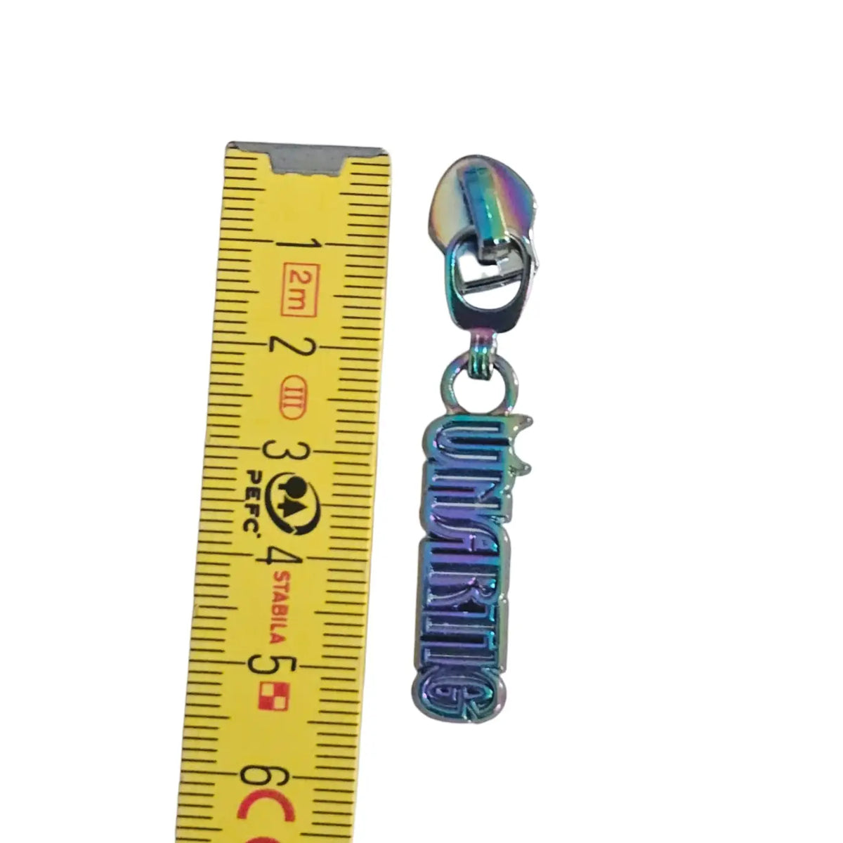 Zipper ’Unartig’ Rainbow - Reißverschluss Schieber Gr.5