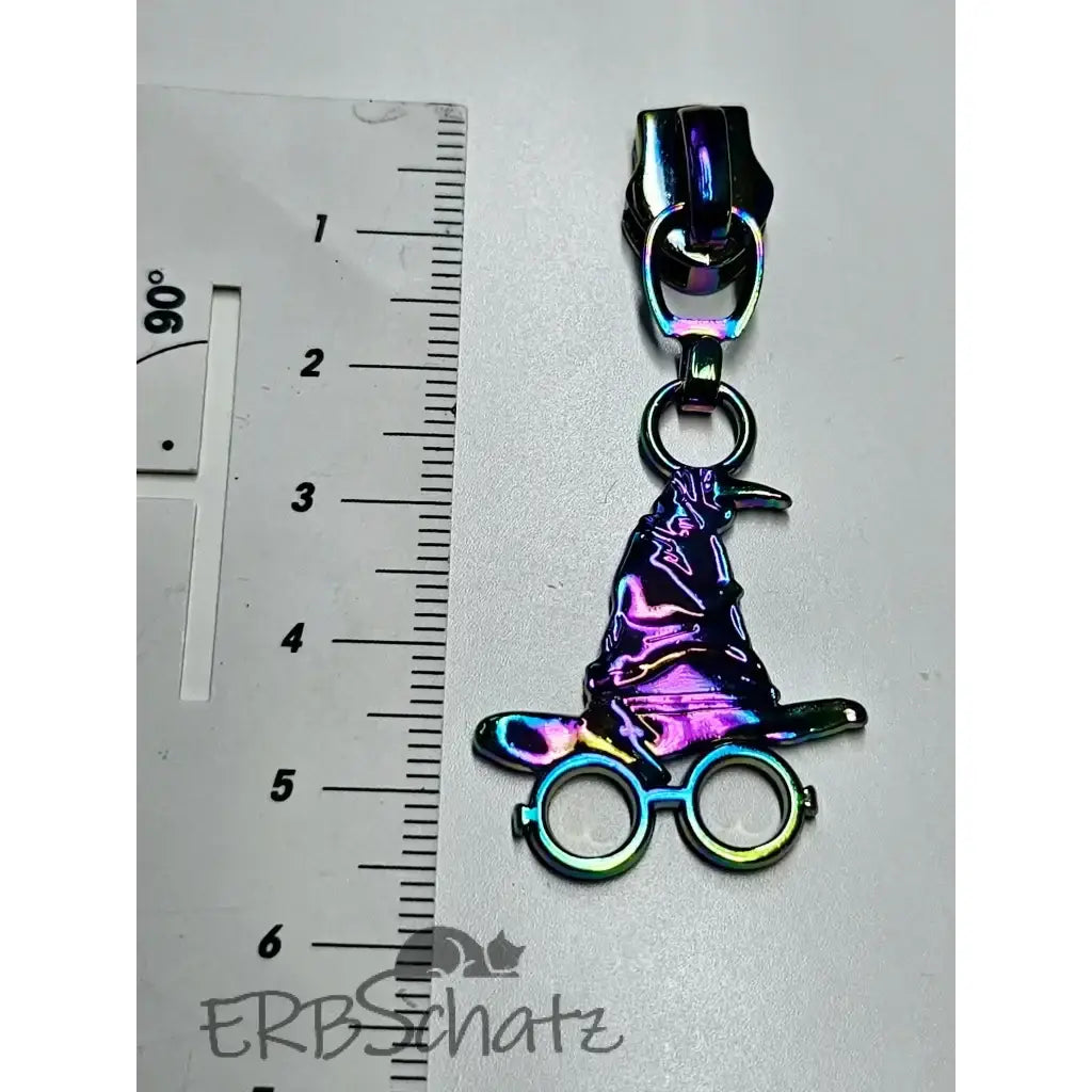Zipper Zauberhut Rainbow - Reißverschluss Schieber Gr.5