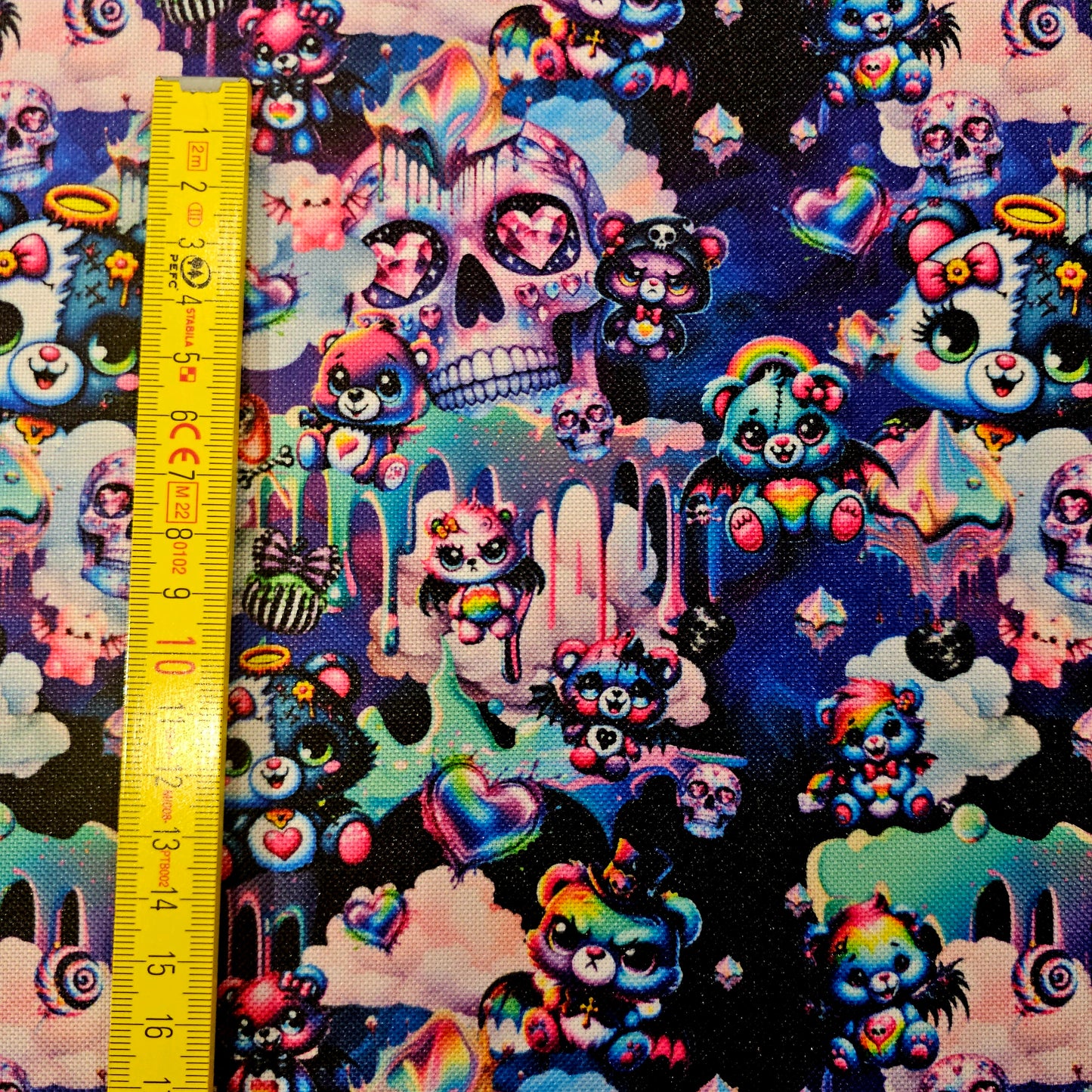 Wasserabweisender Canvas/Oxford, Dark Bears World