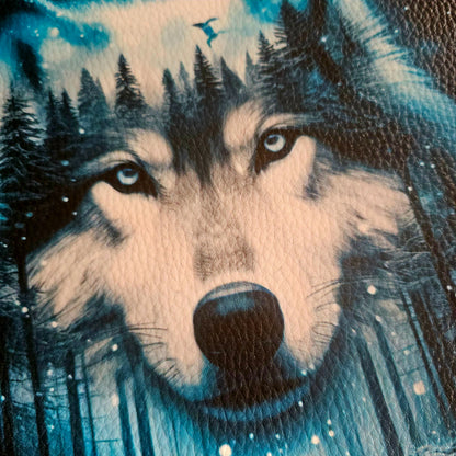 Kunstleder Panele Wonderful Wolf Collection | 25x 25cm