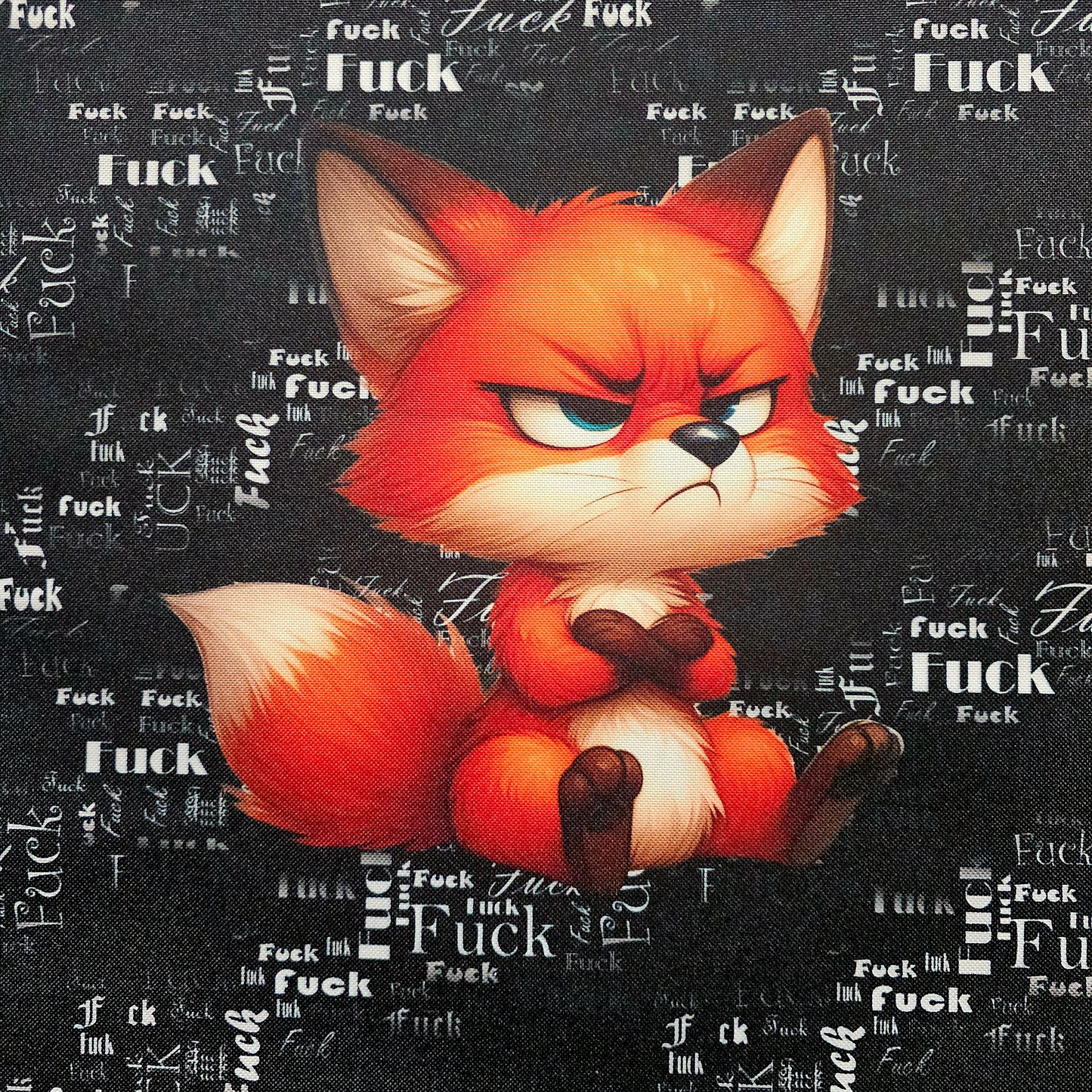 Oxford Kombi Panel | 50 x 153 cm | Grumpy Unicorn & Fox F.CK