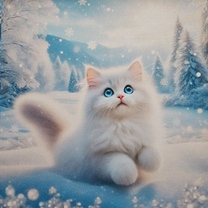 Oxford Kombi Panel | 50 x 153 cm | Snow Cats