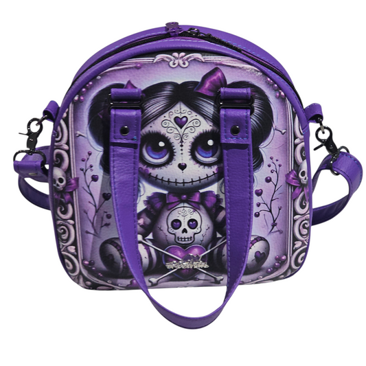 Handtasche LuckyBowler | Voodoo Girl (Klein) | Einzelstück!