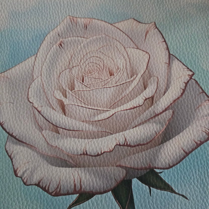 Kunstleder Panele Roses Metallise Collection | 25x 25cm