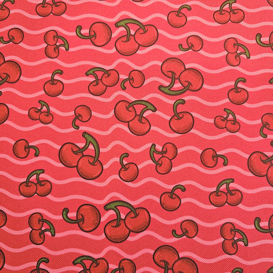 Wasserabweisender Canvas/Oxford | Cherry Vibes