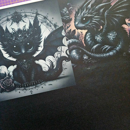 Oxford Kombi Panel | 50 x 153 cm | Dark Dragons