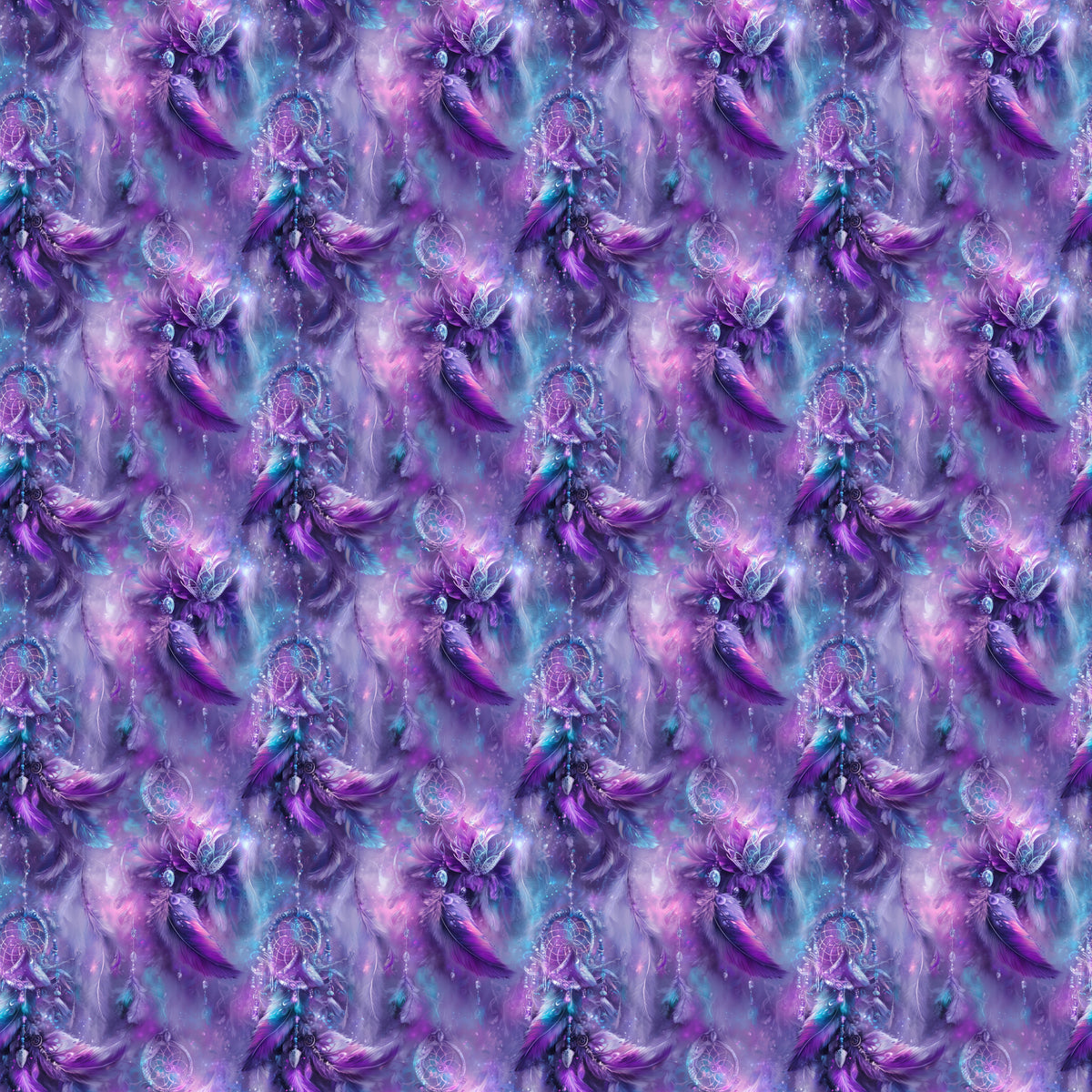 Kunstleder Boho Purple | 50x130 cm